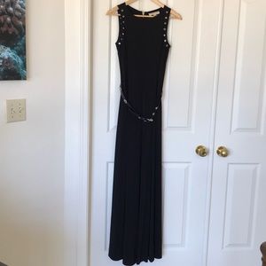 Michael Kors Black Maxi with Belt